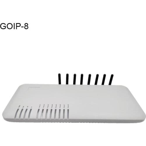 8 Channels VOIP GSM Gateway SMS Device With IMEI Change GOIP-8