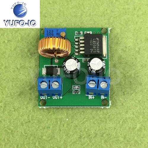Free Ship 1PCS DC-DC Adjustable Boost Module 5v12v to 24v36v High-Power Boost Regulated Power Supply Module