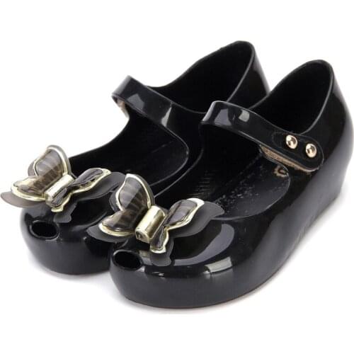 Summer Jelly Sandals for Baby Girls Kids Shoes Children Bowtie Beach Shoes Infantil Sandals Jelly Shoes Clearance