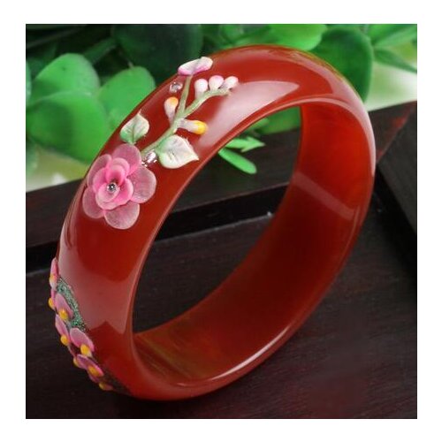 Xinjiang Hetian suet white jade bracelet jade bracelet retro circular bar bracelet girls fine bracelet free shipping