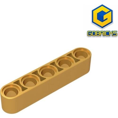 Gobricks GDS-664 Technical, Liftarm Thick 1 x 5 compatible LG 32316 pieces of childrens toys