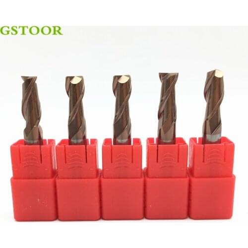 1PCS HRC60 2F 3F 4F Flat End Mill 8mm End Mills cutter Milling Tungsten Steel End Mill Cutting Tool for Milling Machine