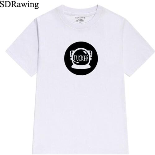 Space party astronaut print Cotton Casual Funny womens t shirts For Lady female Tops Graphic Tees Hipster Tumblr plus size