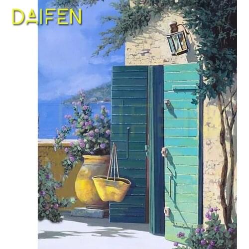 Full Round Diamond mosaic Grass bag 5D DIY Diamond embroidery Cross stitch tree Full Square Diamond painting Wooden door flower