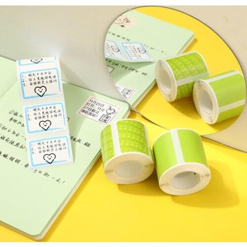 【Buy 5 get 30% Off】NIIMBOT B21 / b3s label machine printing paper three proof heat sensitive label paper self adhesive color
