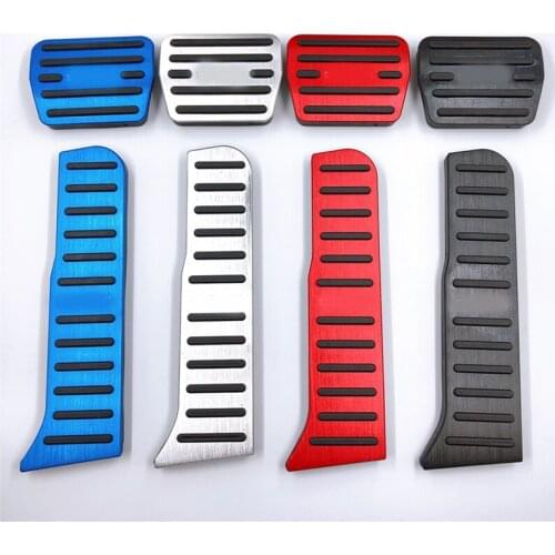 Car Brake Accelerator Pedal Interior Accessories Modification Aluminum Alloy for Volkswagen Sagitar Magotan Golf 6 Touran Passat