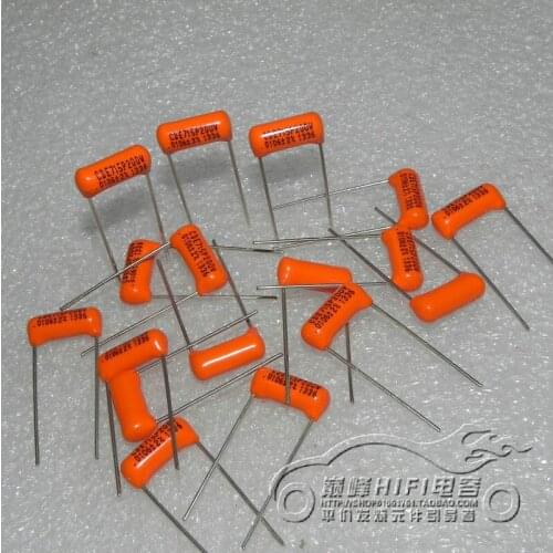 1pcs/1 lot American Sibi spraguue CDE 715P 200v0.01uf 103g orange fever film capacitor