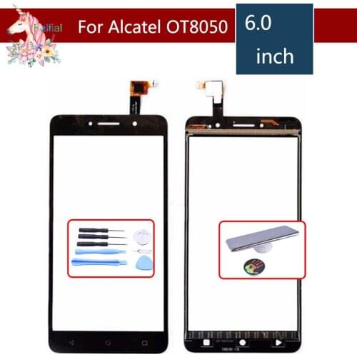For Alcatel One Touch Pixi 4 OT-8050D OT8050 8050D 8050 Touch Screen Digitizer Sensor Outer Glass Lens Panel Replacement