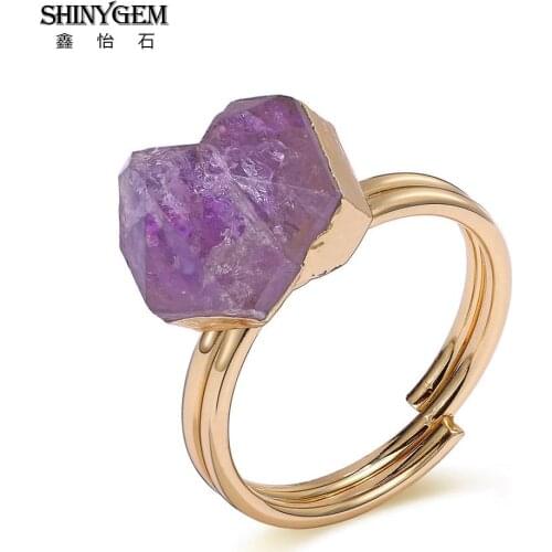 SHINYGEM Rings With Crystals