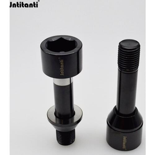 Jntitanti Gr5 titanium wheel hub bolt M14*1.5*52mm with free washer Ferrari car