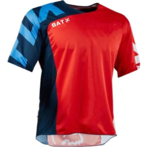 Cycling Jersey Maillot Ciclismo Hombre Spexcel Moto Jersey DH Off Road Mountain Bike BAT Fox MTB Jersey BMX Motocross Jerseys
