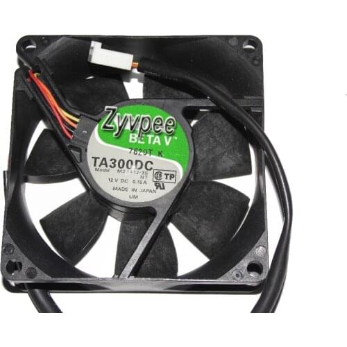 NIDEC 8025 M33412-35 12V 0.15A 4 wires 4 pins case fan, 8cm cpu fan,cooling fan