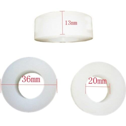 10Pcs White Reverse Silicone Wheel Solid Ink Coding Machine MY-380 Accessories