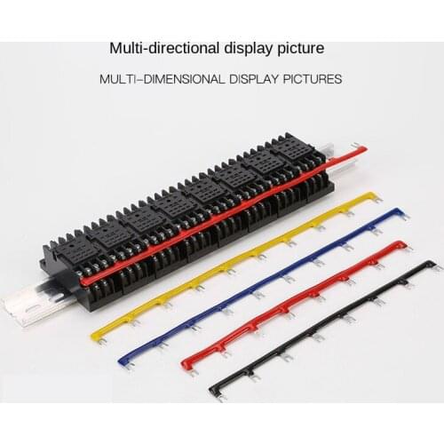 10PCS PYF08A Terminal blocks connectors HH52P electric relay circuit base coil center distance 22mm connecting strip CZY08