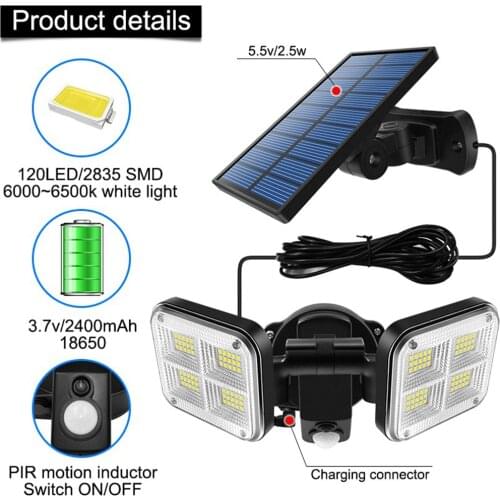 12 LED Solar Power IP65 Motion Sensor Flood Wall Light Waterproof Outdoor Indoor Garden Security Solar Lamp Ship Fast delivery