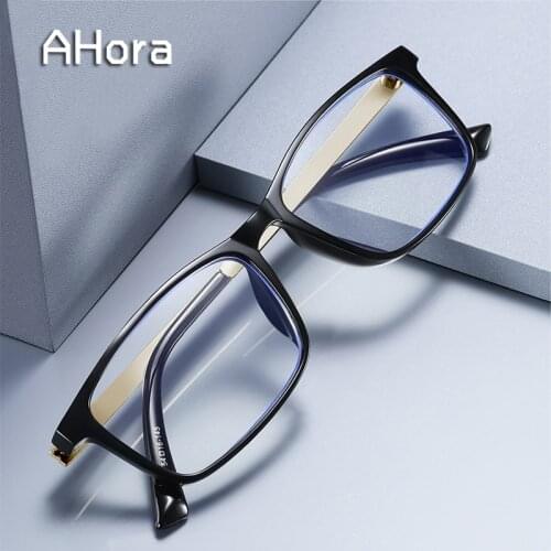 Ahora Ultralight Anti Blue Light Reading Glasses Women Men Plastics Frame Computer Eyewear +1.0+1.5+2.0+2.5+3.0+3.5+4.0 Diopter