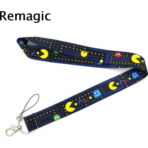 20pcs Cartoon Neck Strap couple Lanyards ID badge card holder keychain Mobile Phone Strap Gifts necklace