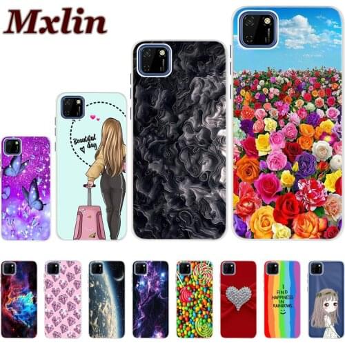 5.45" For Huawei Honor 9s Y5p 2020 Case Cute Cover Cartoon TPU Soft Printed Case For Huawei Honor 9s 9 s Honor9s Cell Phone Case