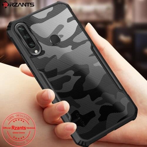Rzants for Huawei Y6P Y5P Y8P Huawei Y9S Y7A Case Camouflage Airbag pumper Shockproof Casing Transparent Phone Shell Soft Cover