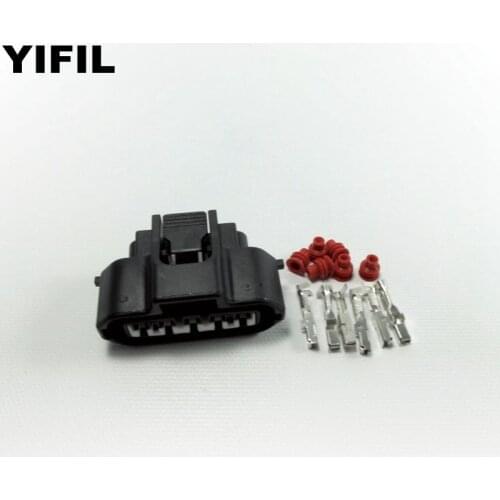 10pcs/lot 5 Pin/Way Female 2.2mm MAF Sensor Connector Plug Mass Air Flow Engine For Toyota Lexus IS300 GS300 Engine ES350