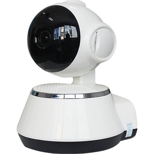 Home Camera 360 Degree Security Surveillance with Motion Detection, Remote View 720P White