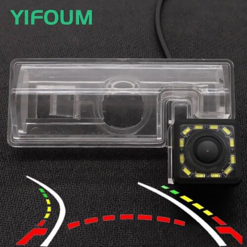 YIFOUM HD Dynamic Trajectory Tracks Car Rear View Backup Parking Camera For Suzuki SX4 SX-4 Swift Sedan 2011 2012 2013