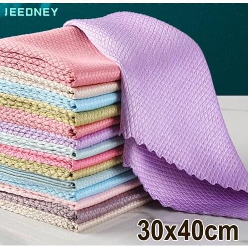 JEEDNEY Microfiber Cleaning Cloths