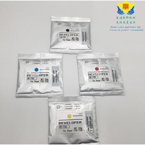 JIANYINGCHEN compatible color developer powder for XEROXs C450 C4300 C4400 C7760 C7750 laser printer (4bags/lot) 250G per bag