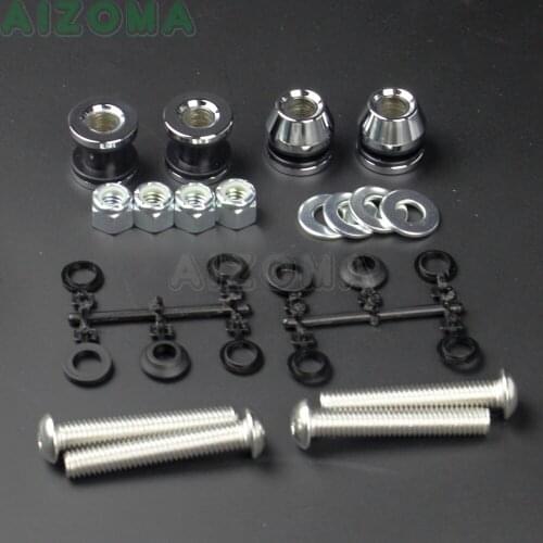 Motorcycles Sissy Bar Mounting Hardware Backrest Docking Kit For Harley Softail FX/FL 06-Up FLST/FLSN 05-Up FX/FL 03-06