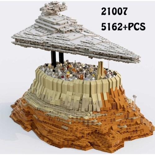 5162+PCS Ultimate Collector Series adult Bricks Imperial Star Destroyer Building Blocks Toys