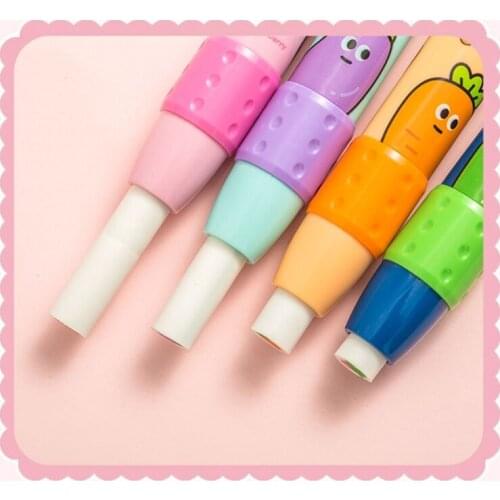 Eraser New Creative Rubber Cute Fruit Pen Style Eraser for Artist Drawing Painting Office Supplies Artist Tool