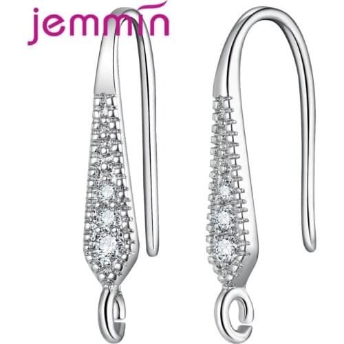 Hot Sale 925 Sterling Silver Earring Hooks for Women Girls Wedding Party Engagement Jewelry Decoration 5 Pair