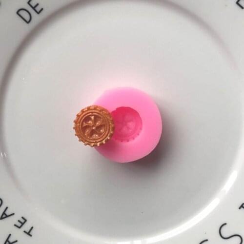 Small Wheel Fondant Silicone Mold Mobile Phone Epoxy Mold XGY-105