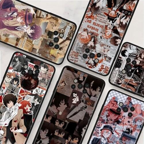 Anime Bungou Stray Dogs Silicone Soft Pnone Case For Xiaomi Mi Poco X3 NFC Pocophone F1 M3 Pro 5G F3 Back Cover Fundas Housing