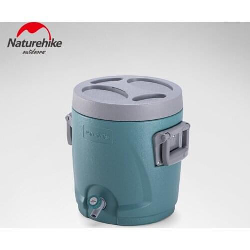 Naturehike PU Foam Insulation Bucket Camping 15L Water Storage Bucket tank Outdoor Picnic 36 hour Cold Insulation Bucket