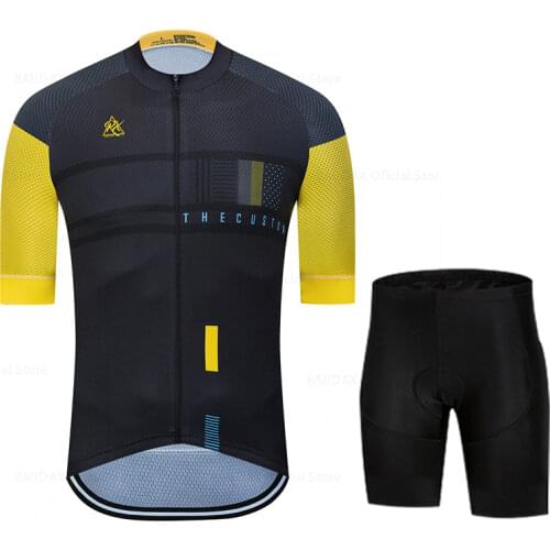 2021 New Outdoors Racing Blue Breathable Anti-UV Summer Cycling Jersey and Vest Suit Sport Mtb Bicycle Mens Cycling Clothing