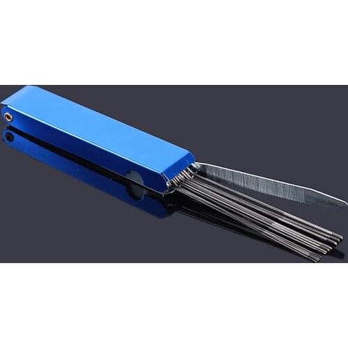 Torch Tip Cleaner Gas Welding Brazing Cutting Torch Tip Cleaner Guitar Nut Needle Files Welding Nozzle Jet Drill