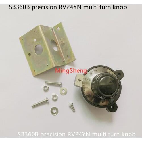Original new 100% SB360B precision RV24YN multi turn knob (SWITCH)