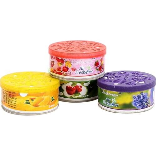 Deodorizing Solid 70g Office Scent Air Freshener Indoor Home Car Auto Decor Fruit Flower Ornament Decor Fragrance Diffuser