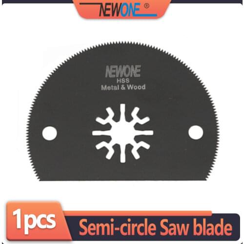 1 pcs HSS 80mm Semicircle Oscillating MultiTool Saw Blade fit for Makita,Fein and most brands of Multi-tool