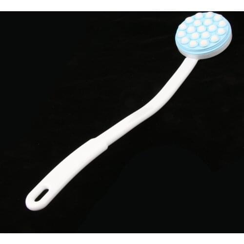Adults Elderly Pregnant Women Incontinence Person Long Handle Bath Shower Back Massage Brush Scrubber