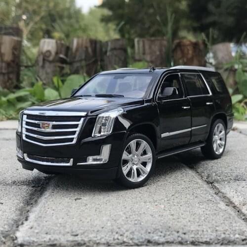 WELLY 1:24 Diecast Alloy SUV Static Car Model For Cadillac 2017 ESCALADE Mens Toys Gift no box