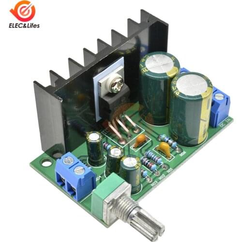 TDA2050 Mono Audio Power Amplifier Board Module DC/AC 12-24V 5W-120W 1 Channel amplificador de audio