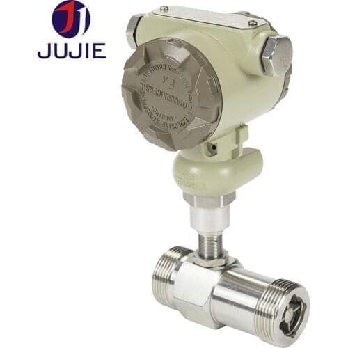 DN4 DN6 DN10 DN15 DN20 DN25 DN32 DN40 turbine flow meter 304 stainless steel 4-20mA signal output explosion-proof 24VDC liquid
