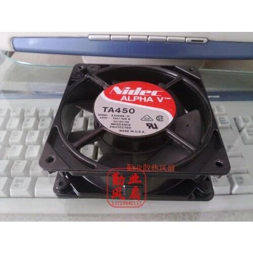 Nidec A30066-10 TA450 Server Cooling Fan AC 230V 105A 120x120x38mm