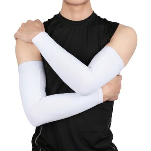 1PC Arm Sleeves UV Protection for Driving Cycling Golf Basketball Warmer Gloves Elbow Sleeve Sports Arm Protective x