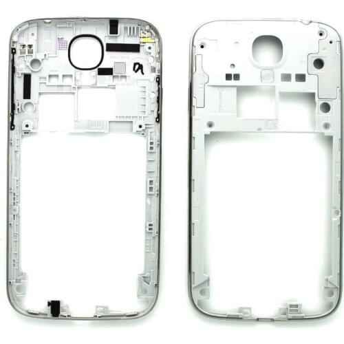 For Samsung Galaxy S4 GT-I9500 I9505 I337 M919 Silver/Black/Gold Color Rear Back Housing Frame Plate Middle Cover