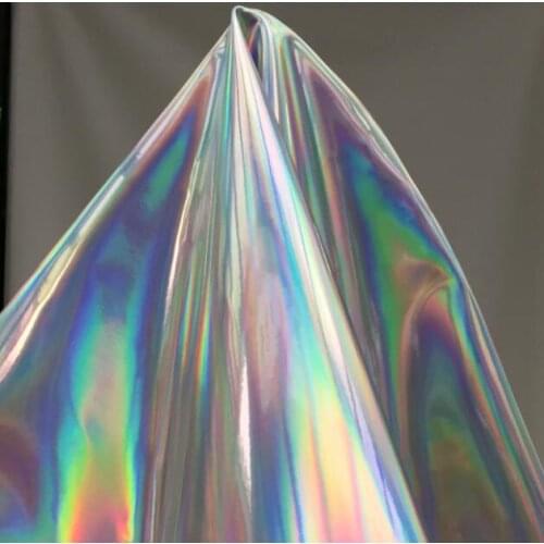 Holographic fabric 100*140cm Tpu fabric Nightclub dance fabric