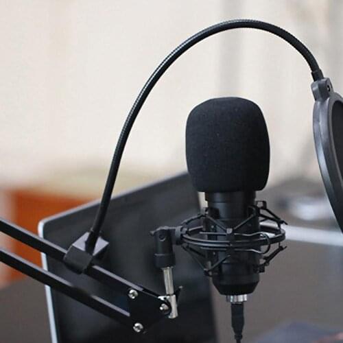 Condenser Microphone Professional Voice Recording Microphone for Phone PC Microphone Mic Kit Karaoke Sound Card Microphone
