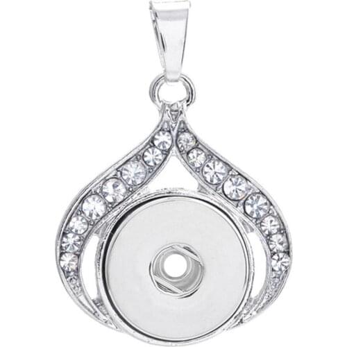 JaynaLee Heart Love Snaps Pendant without Chain fit 18mm or 20mm Ginger Snaps for women Men gift GJP8081